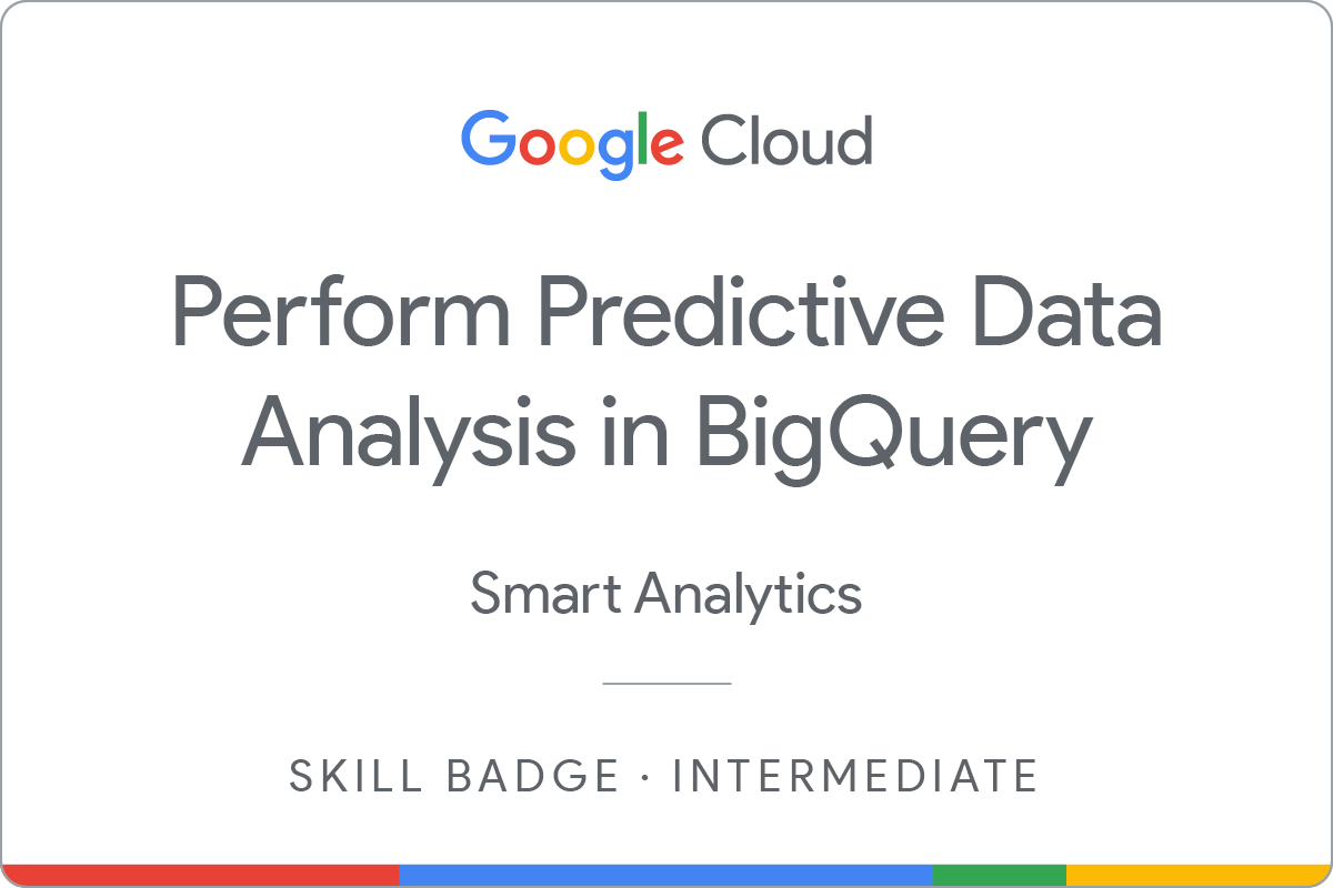 Perform Predictive Data Analysis in BigQuery: Challenge Lab